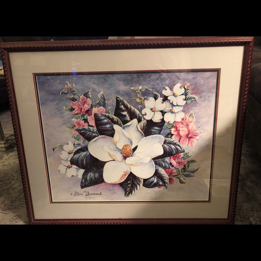 Alice Thurmond Signed and Numbered Magnolia Print